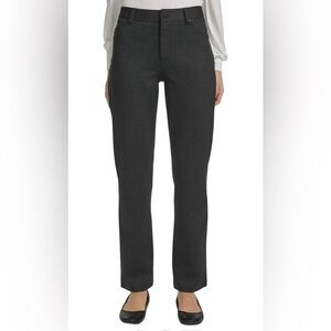 DKNY Women's High Waist Dress Pants - Straight Leg Ponte Pant